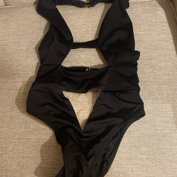 Agent provocateur Anja one piece swimsuit black size 2 - Picture 3 of 4